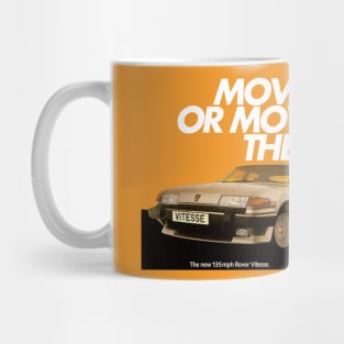 ROVER VITESSE AND MG METRO TURBO - advert Mug